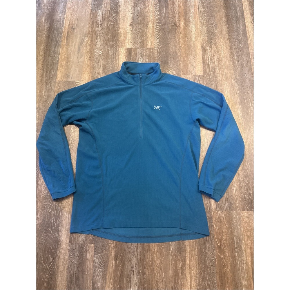 Arcteryx Delta LT Zip Neck Men's XL Legion Blue Polartec Fleece 17584 2018